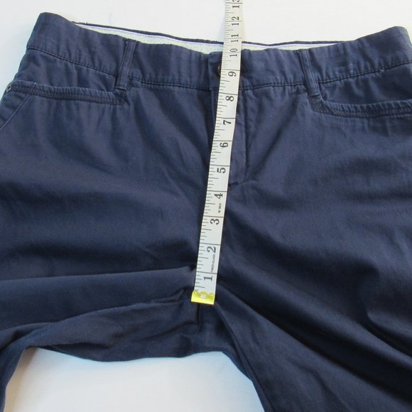 Intro love the fit stretch Navy Blue capri pants Size 10P - Picture 7 of 10
